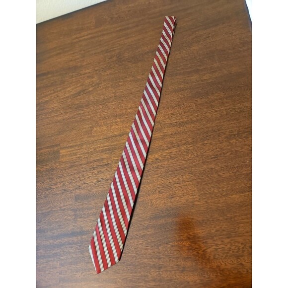 Jos A Bank Clothiers Mens Formal Necktie 57"Lx3"W Multicolor Neck Tie - Picture 3 of 4